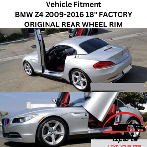 BMW Z4 2009-2016 18" FACTORY OEM REAR WHEEL RIM 71434 36116782906