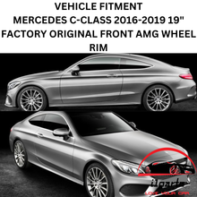 Load image into Gallery viewer, MERCEDES C-CLASS 2016-2019 19&quot; FACTORY ORIGINAL FRONT AMG WHEEL RIM 85575