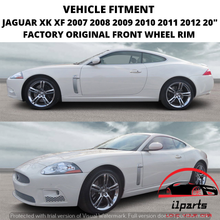 Load image into Gallery viewer, JAGUAR XK XF 2007 2008 2009 2010 2011 2012 20&quot; FACTORY ORIGINAL FRONT WHEEL RIM