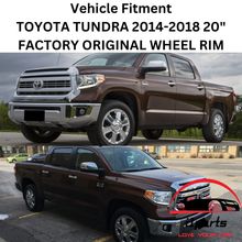 Load image into Gallery viewer, TOYOTA TUNDRA 2014 2015 2016 2017 2018 20&quot; FACTORY ORIGINAL WHEEL RIM