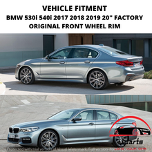 Load image into Gallery viewer, BMW 530i 540i 2017-2019 20&quot; FACTORY OEM FRONT WHEEL RIM 86336 36118053501