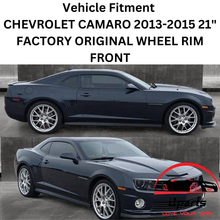 Load image into Gallery viewer, CHEVROLET CAMARO 2013-2015 21&quot; FACTORY OEM WHEEL RIM FRONT 5587 20984707