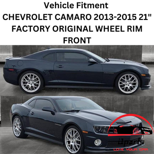 CHEVROLET CAMARO 2013-2015 21" FACTORY OEM WHEEL RIM FRONT 5587 20984707