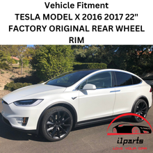 Load image into Gallery viewer, TESLA MODEL X 2016 2017 22&quot; FACTORY ORIGINAL REAR WHEEL RIM 97845 1027247-00-E