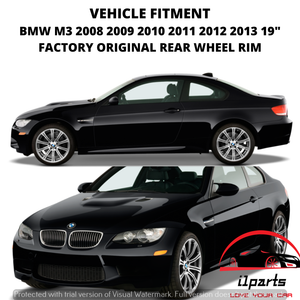 BMW M3 2008 2009 2010 2011 2012 2013 19" FACTORY ORIGINAL REAR WHEEL RIM