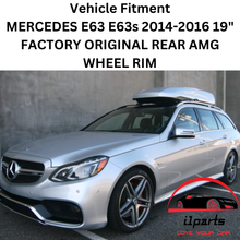 Load image into Gallery viewer, MERCEDES E63 E63s 2014-2016 19&quot; FACTORY OEM REAR AMG WHEEL RIM 85400 A2124010900