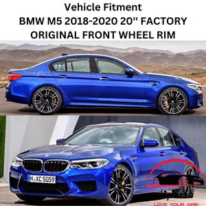 BMW M5 2018 2019 2020 20'' FACTORY ORIGINAL FRONT WHEEL RIM