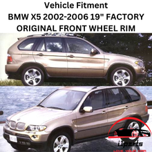 Load image into Gallery viewer, BMW X5 2002-2006 19&quot; FACTORY OEM FRONT WHEEL RIM 59447 36116761931