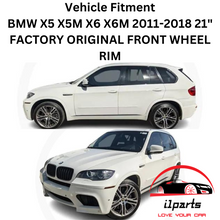 Load image into Gallery viewer, BMW X5 X5M X6 X6M 2011-2018 21&quot; FACTORY OEM FRONT WHEEL RIM 71573 36116854564