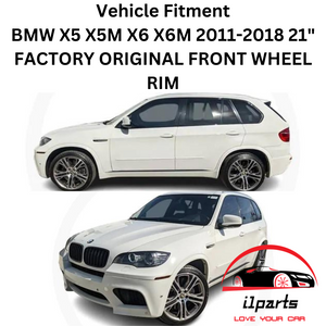 BMW X5 X5M X6 X6M 2011-2018 21" FACTORY OEM FRONT WHEEL RIM 71573 36116854564