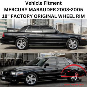 MERCURY MARAUDER 2003-2005 18" FACTORY OEM WHEEL RIM 3493 3W4311007BA