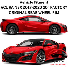 Load image into Gallery viewer, ACURA NSX 2017-2020 20&quot; FACTORY OEM REAR WHEEL RIM 71841 42700T6NA01