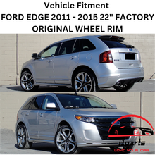 Load image into Gallery viewer, FORD EDGE 2011-2015 22&quot; FACTORY ORIGINAL WHEEL RIM 3850 aka 3931 DT431007AA