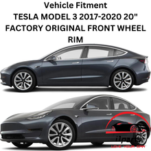 Load image into Gallery viewer, TESLA MODEL 3 2017-2020 20&quot; FACTORY OEM FRONT WHEEL RIM 96318 104422700D