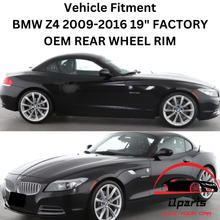 Load image into Gallery viewer, BMW Z4 2009-2016 19&quot; FACTORY ORIGINAL REAR WHEEL RIM 71363 36116785257