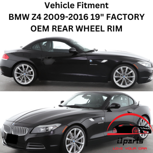 BMW Z4 2009-2016 19" FACTORY ORIGINAL REAR WHEEL RIM 71363 36116785257