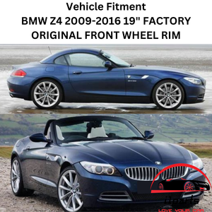 BMW Z4 2009 - 2016 19" FACTORY ORIGINAL FRONT WHEEL RIM