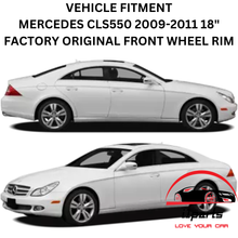 Load image into Gallery viewer, MERCEDES CLS550 2009 2010 2011 18&quot; FACTORY ORIGINAL FRONT WHEEL RIM