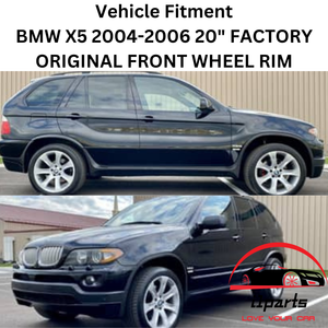 BMW X5 2004-2006 20" FACTORY OEM FRONT WHEEL RIM 59486 6766068