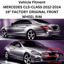 Load image into Gallery viewer, MERCEDES CLS550 2012-2014 19&quot; FACTORY OEM FRONT WHEEL RIM 85216 A2184010402