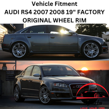 Load image into Gallery viewer, AUDI RS4 2007 2008 19&quot; FACTORY ORIGINAL WHEEL RIM