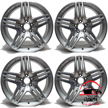 Load image into Gallery viewer, SET OF 4 MERCEDES S-CLASS CL-CLASS 2012-2016 19" FACTORY ORIGINAL WHEELS RIMS