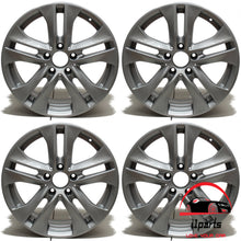 Load image into Gallery viewer, SET OF 4 MERCEDES BENZ C250 C300 C350 2012 2013 2014 17" FACTORY ORIGINAL WHEELS RIMS