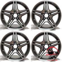Load image into Gallery viewer, SET OF 4 MERCEDES CLA250 B250 2014 2015 2016 2017 2018 18" FACTORY ORIGINAL WHEELS RIMS
