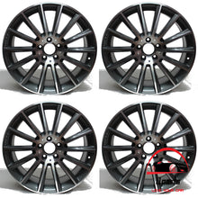 Load image into Gallery viewer, SET OF 4 MERCEDES S-CLASS 2014-2018 20" FACTORY ORIGINAL STAGGERED WHEELS RIMS