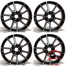 Load image into Gallery viewer, SET OF 4 MERCEDES  C-CLASS AMG 2016-2019 19" FACTORY ORIGINAL STAGGERED WHEELS RIMS