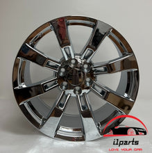Load image into Gallery viewer, CADILLAC ESCALADE, ESCALADE ESV, ESCALADE EXT 2009 2010 2011 2012 2013 2014 22 INCH ALLOY RIM WHEEL FACTORY OEM 5409 88965249   Manufacturer Part Number: 88965249 Hollander Number: 5409 Condition: &quot;This is used wheel and may have some cosmetic imperfections, please ask for the actual picture&quot; Finish: CHROME Size: 22&quot; x 9&quot; Bolts: 6x5.5 Offset: 31mm Position: UNIVERSAL