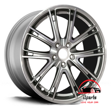 Load image into Gallery viewer, PORSCHE PANAMERA 2020 21'' FACTORY ORIGINAL REAR WHEEL RIM MACHINED CHARCOAL