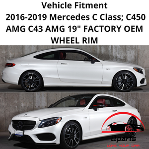 MERCEDES C-CLASS AMG 2016-2019 19" FACTORY ORIGINAL FRONT WHEEL RIM 85448