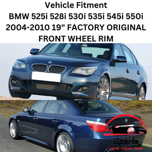 BMW 525i 528i 530i 535i 545i 550i 2004-2010 19" FACTORY OEM FRONT WHEEL 59554