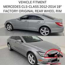Load image into Gallery viewer, MERCEDES CLS550 2012-2014 19&quot; FACTORY ORIGINAL REAR WHEEL RIM 85217 A2184010502