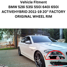 Load image into Gallery viewer, BMW 528i 535i 550i 640i 650i ACTIVEHYBRID 2011-19 20&quot; FACTORY ORIGINAL WHEEL RIM