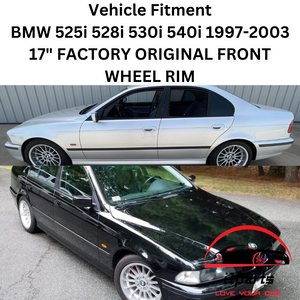 BMW 525i 528i 530i 540i 1997-2003 17" FACTORY OEM FRONT WHEEL RIM 59275