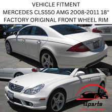 Load image into Gallery viewer, MERCEDES CLS550 2008 2009 2010 2011 18&quot; FACTORY ORIGINAL FRONT AMG WHEEL RIM