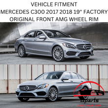 Load image into Gallery viewer, MERCEDES C300 2017 2018 19&quot; FACTORY ORIGINAL FRONT AMG WHEEL RIM 85518