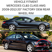 Load image into Gallery viewer, MERCEDES CL&amp;S CLASS 2009-2013 20&quot; FACTORY OEM REAR AMG WHEEL RIM 85062