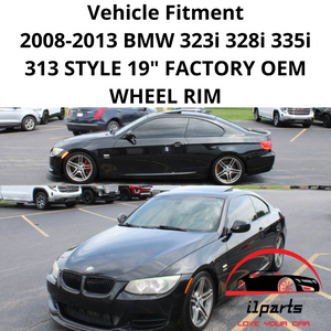 BMW 323i 328i 335i 2008-2013 19" FACTORY OEM FRONT WHEEL RIM 71390 36116787647