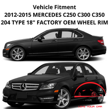 Load image into Gallery viewer, MERCEDES C-CLASS 2012-2015 18&quot; FACTORY ORIGINAL REAR AMG WHEEL RIM