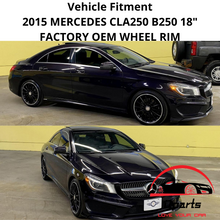 Load image into Gallery viewer, MERCEDES CLA250 2015 18&quot; FACTORY ORIGINAL AMG WHEEL RIM