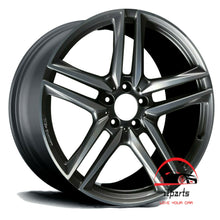 Load image into Gallery viewer, MERCEDES E63 E63s AMG 2018 2019 2020 20&quot; FACTORY OEM FRONT WHEEL RIM MACHINED CHARCOAL