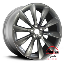 Load image into Gallery viewer, TESLA MODEL S 2012 2013 2014 2015 2016 2017 21&quot; FACTORY OEM WHEEL RIM GRAY