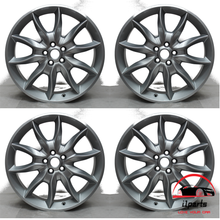 Load image into Gallery viewer, SET OF 4 JAGUAR XF 2011-2015 20&quot; FACTORY ORIGINAL STAGGERED WHEELS RIMS
