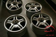 Load image into Gallery viewer, SET OF 4 MERCEDES C55 2006 18" FACTORY ORIGINAL STAGGERED AMG WHEELS RIMS