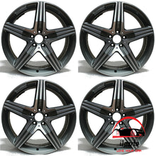Load image into Gallery viewer, SET OF 4 MERCEDES S63 2014-2019 20&quot; FACTORY ORIGINAL STAGGERED WHEELS RIMS