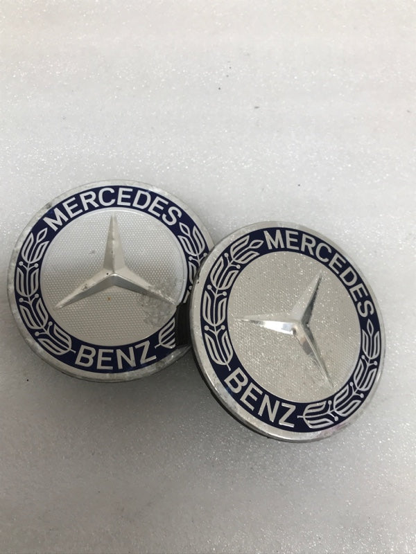 SET OF 2 CENTER CAPS Mercedes Benz A1704000025 75 MM 1ef49bd0