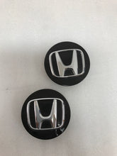 Load image into Gallery viewer, Set of 2 Honda Black Wheel Center Cap 44742 70MM 8bbba8fc
